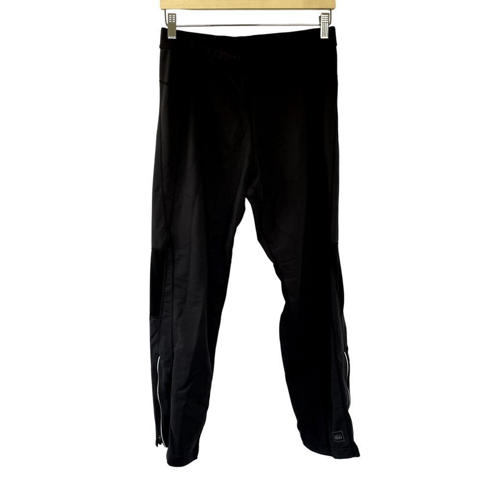 REI Active Hiking Pants M Short Black Women Performance Nylon Spandex Stretch